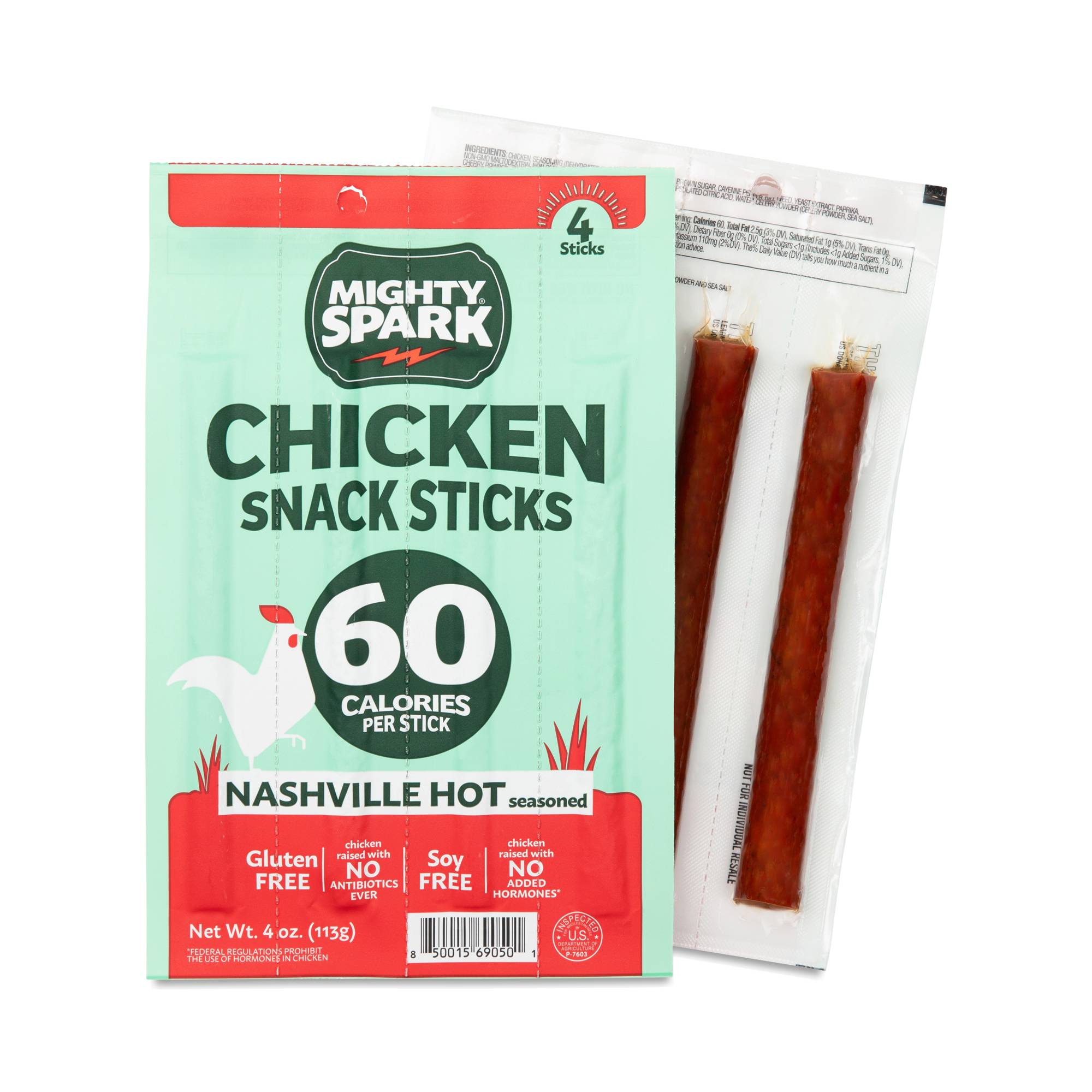 Chicken Snack Sticks, Nashville Hot