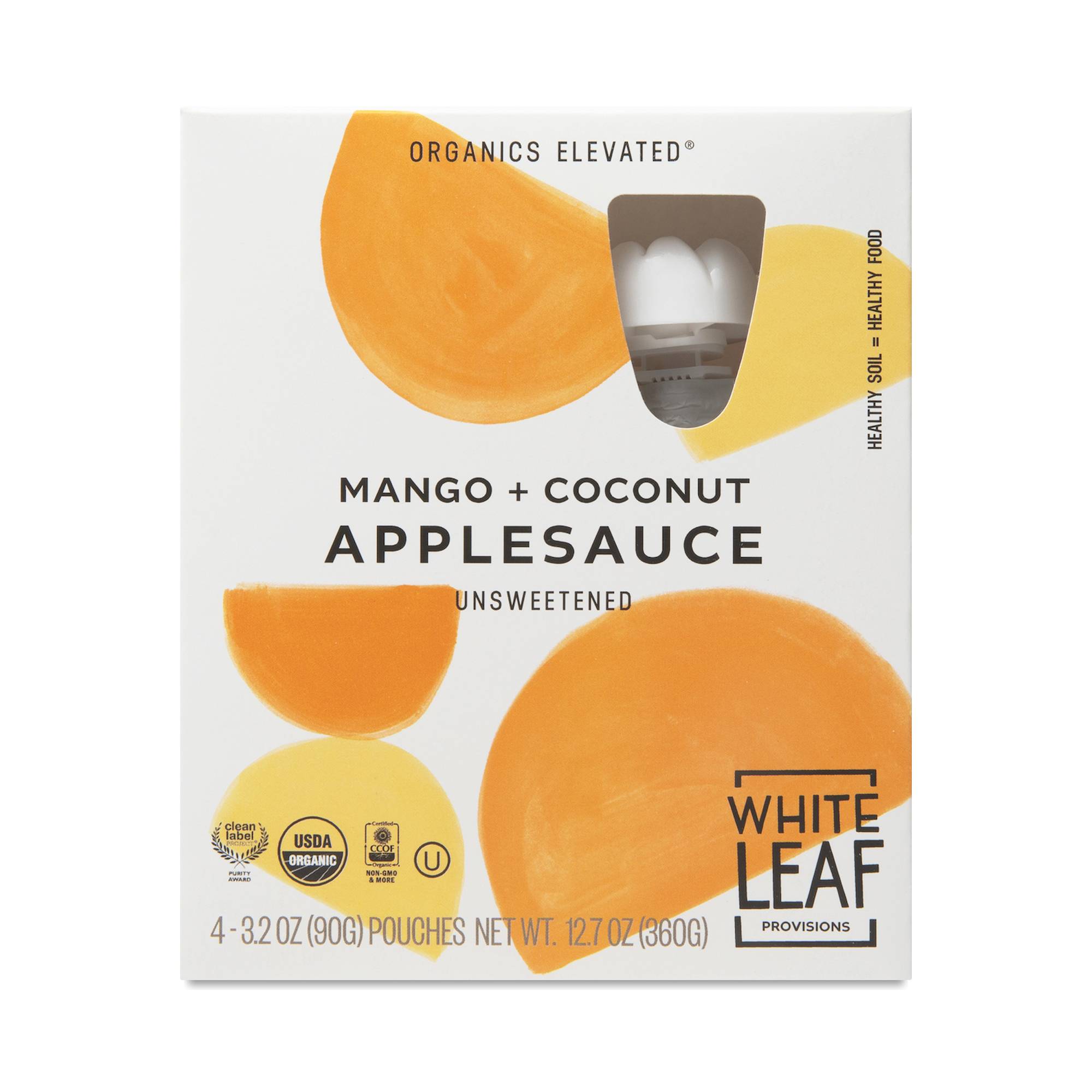 Organic Unsweetened Applesauce, Mango & Coconut
