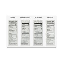 Organic Unsweetened Applesauce, Variety pack