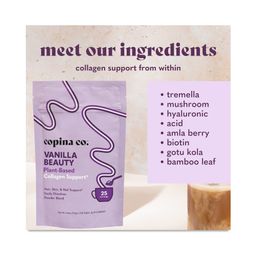 Beauty Plant-Based Collagen Support Creamer, Vanilla