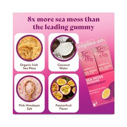 Sea Moss Refresher, Passionfruit