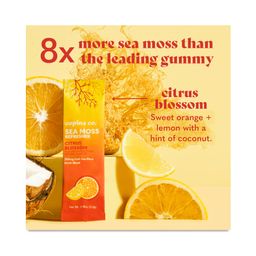 Sea Moss Refresher, Citrus Blossom