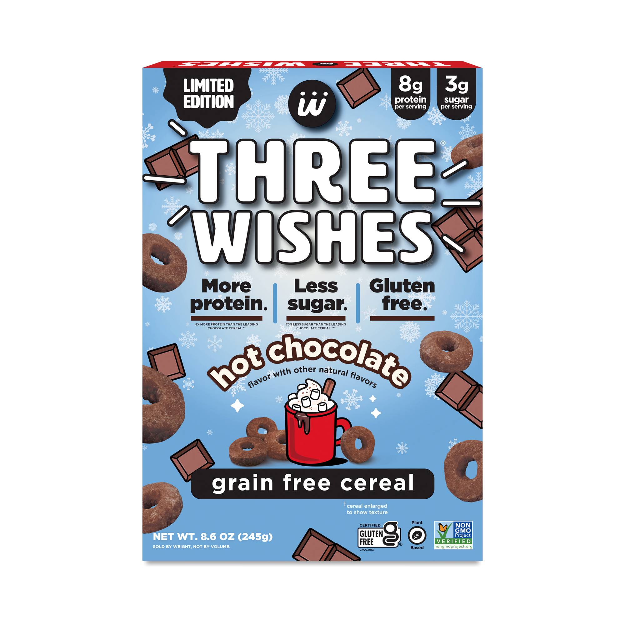 Grain Free Cereal, Hot Chocolate