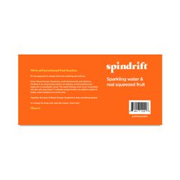 Sparkling Water, Blood Orange Tangerine