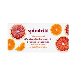 Sparkling Water, Blood Orange Tangerine