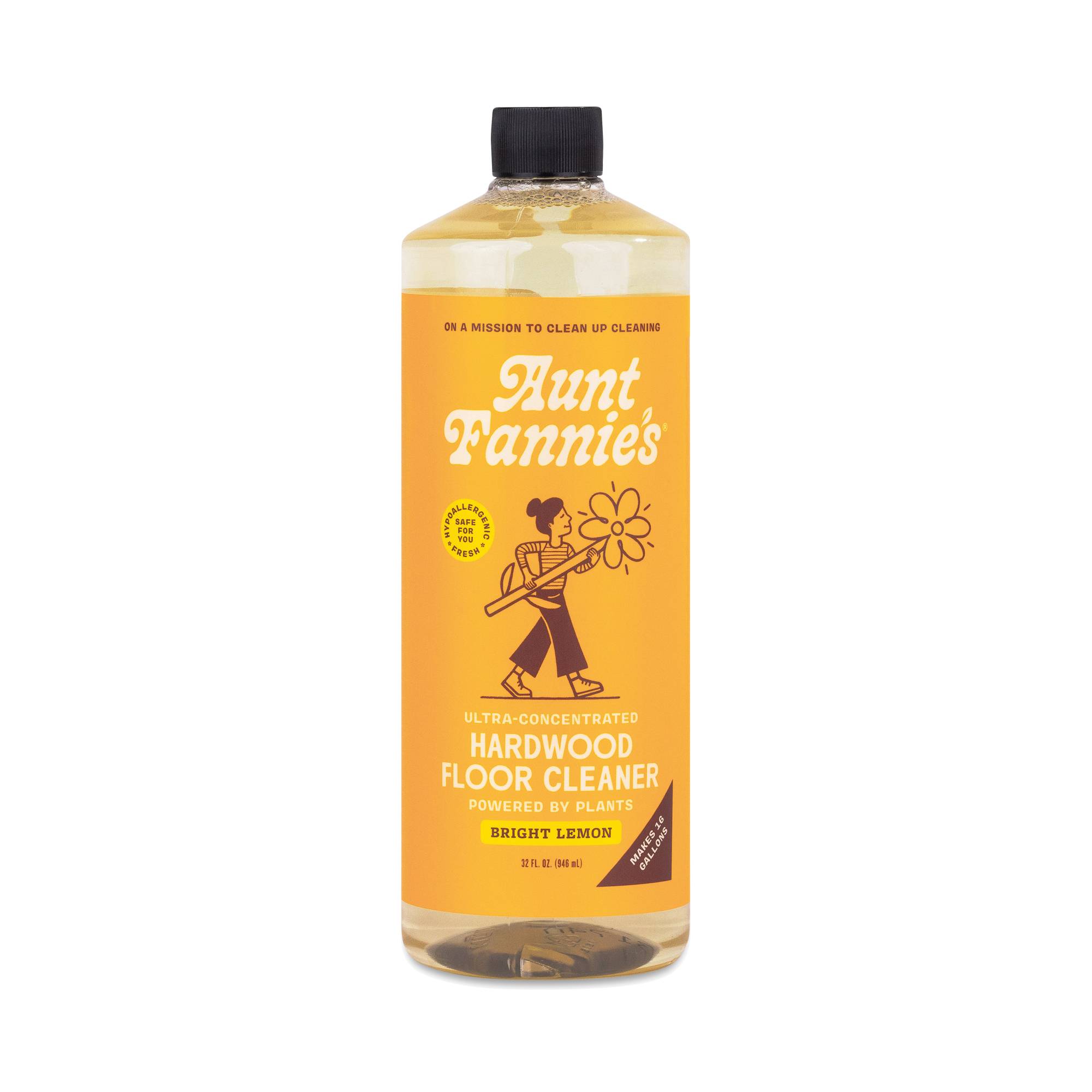 Hardwood Floor Cleaner Concentrate, Bright Lemon