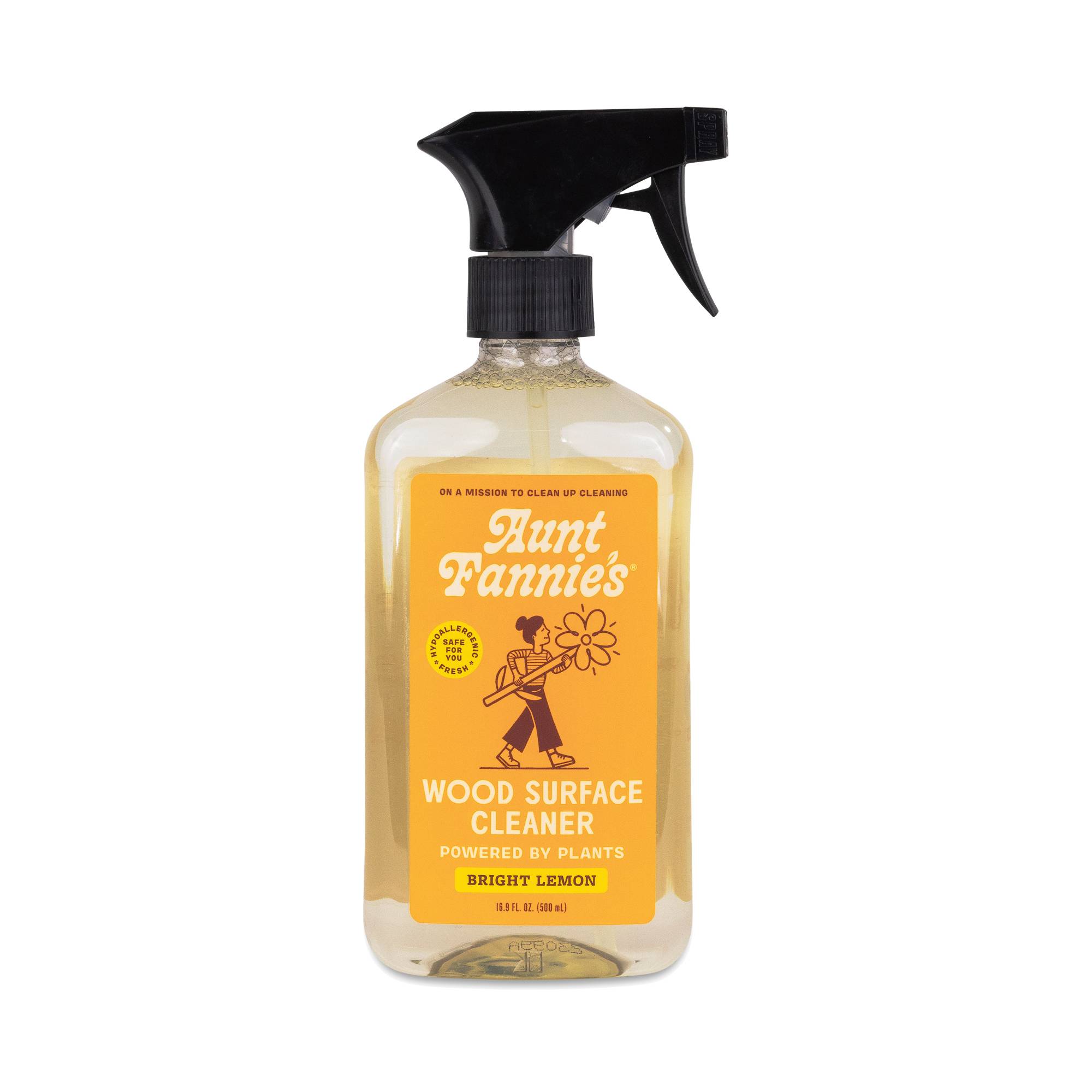 Wood Surface Spray Cleaner, Bright Lemon