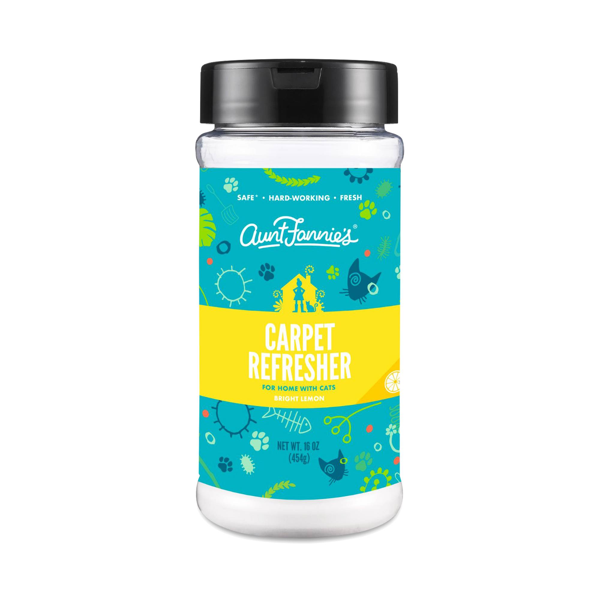 Cat Clean-up Carpet Refresher, Bright Lemon