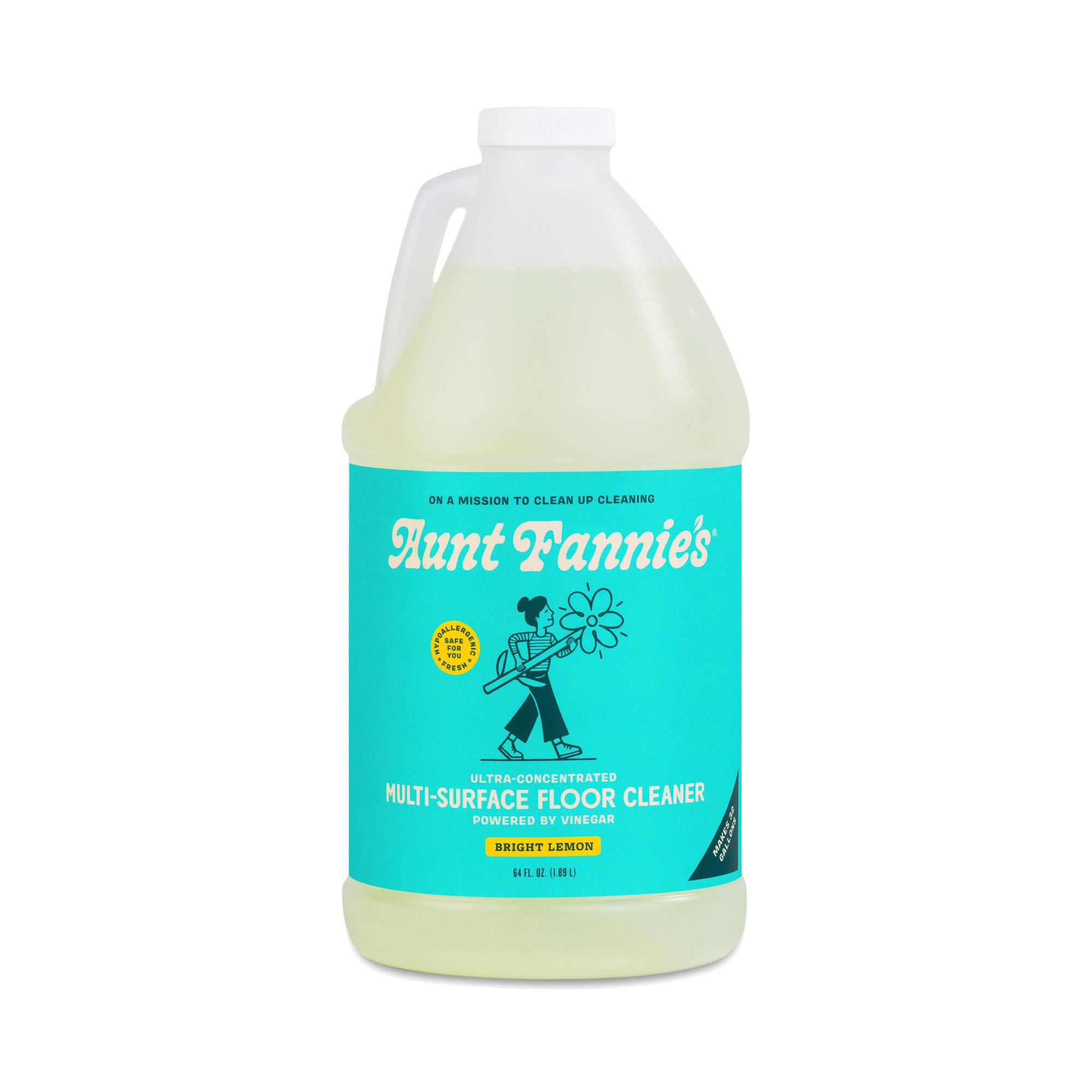 Multi-Surface Floor Cleaner Concentrate Refill, Bright Lemon
