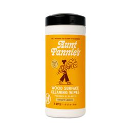Wood Surface Cleaning Wipes, Bright Lemon