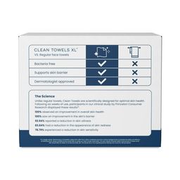 Clean Towels XL Disposable Face Towels, Original