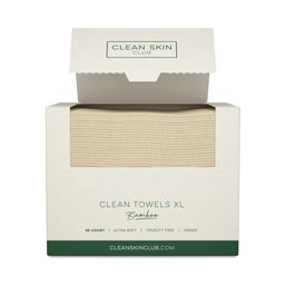 Clean Towels XL Disposable Face Towels, Bamboo