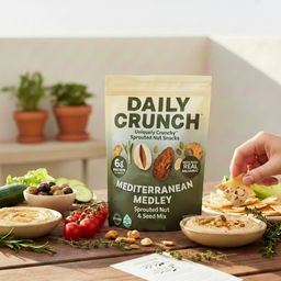 Sprouted Nut & Seed Mix, Mediterranean Medley