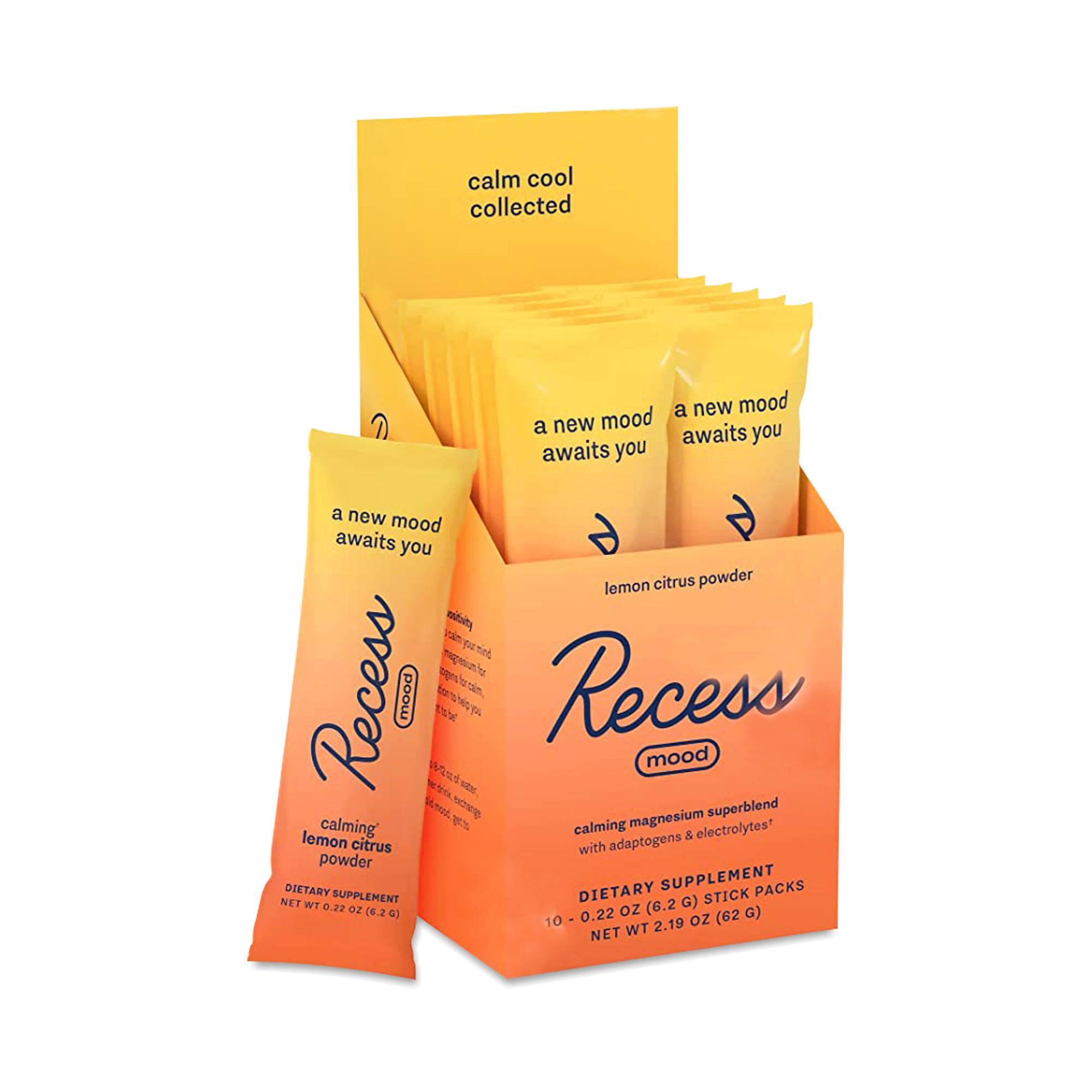 Mood Sticks Magnesium, Lemon Citrus