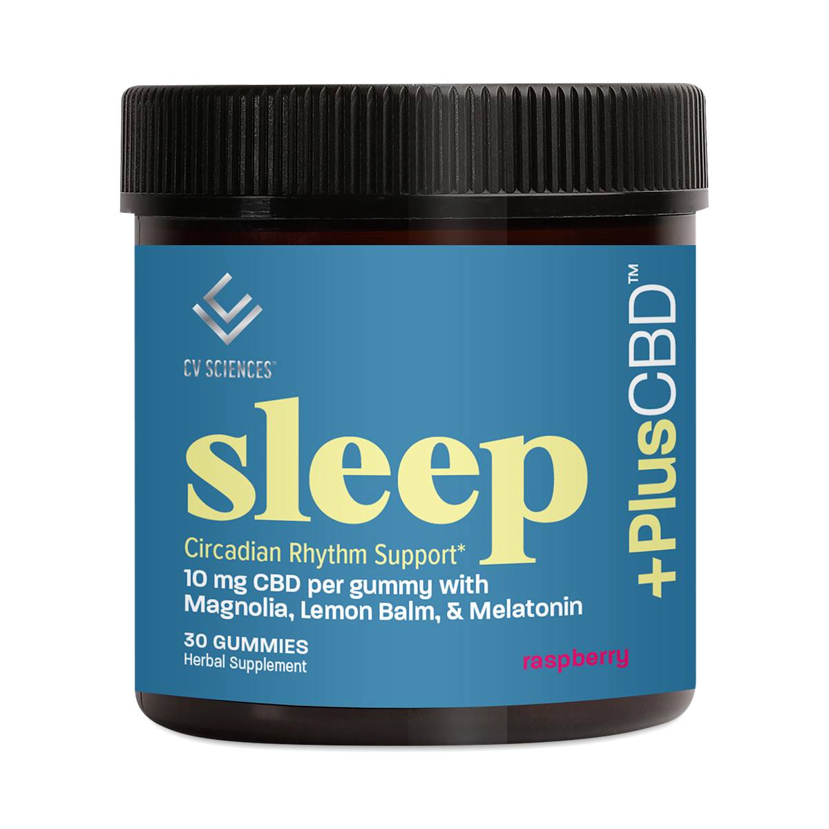 Raspberry Sleep Gummies, 10mg