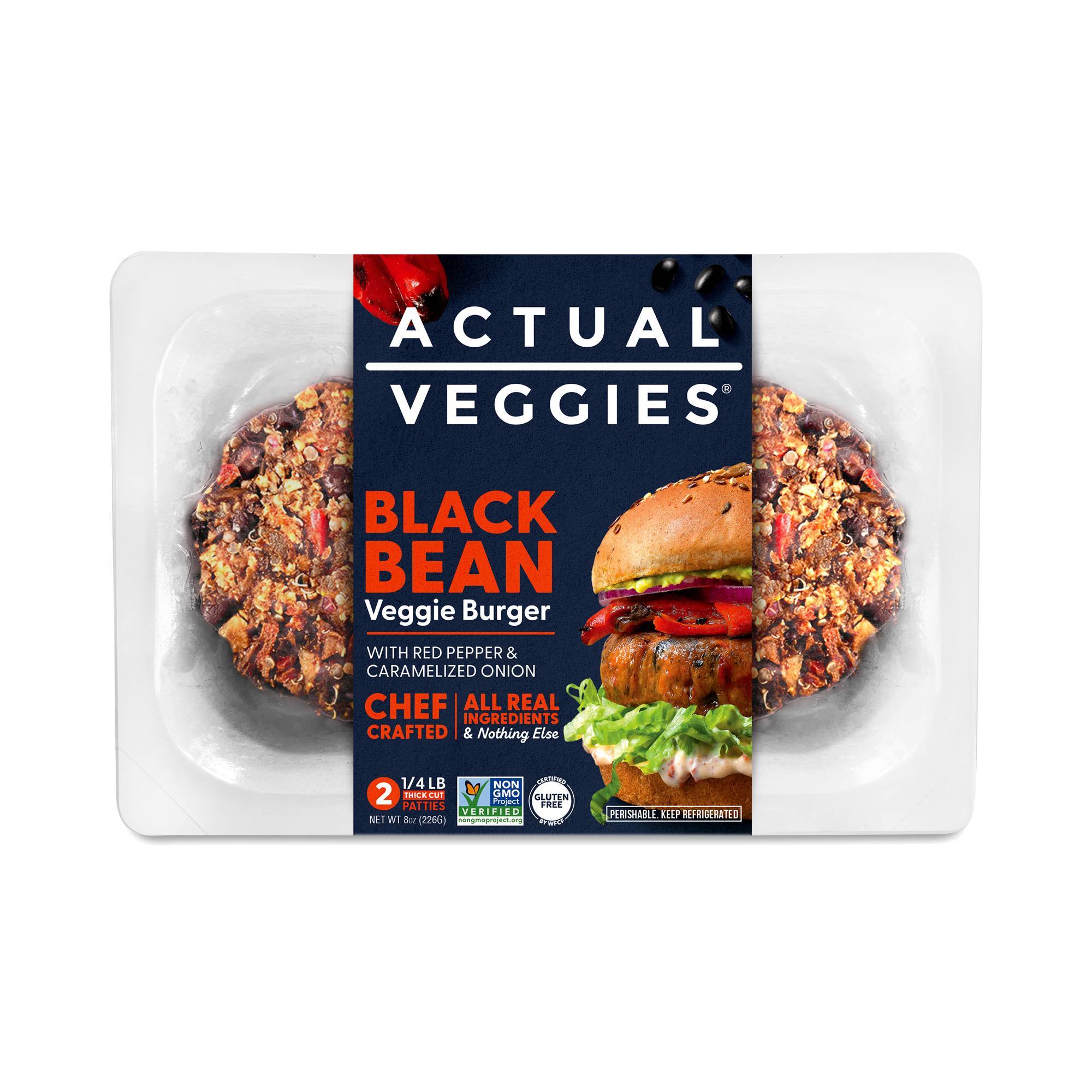 Veggie Burger Patties, Black Bean