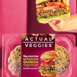 Protein Veggie Burger, Mushroom