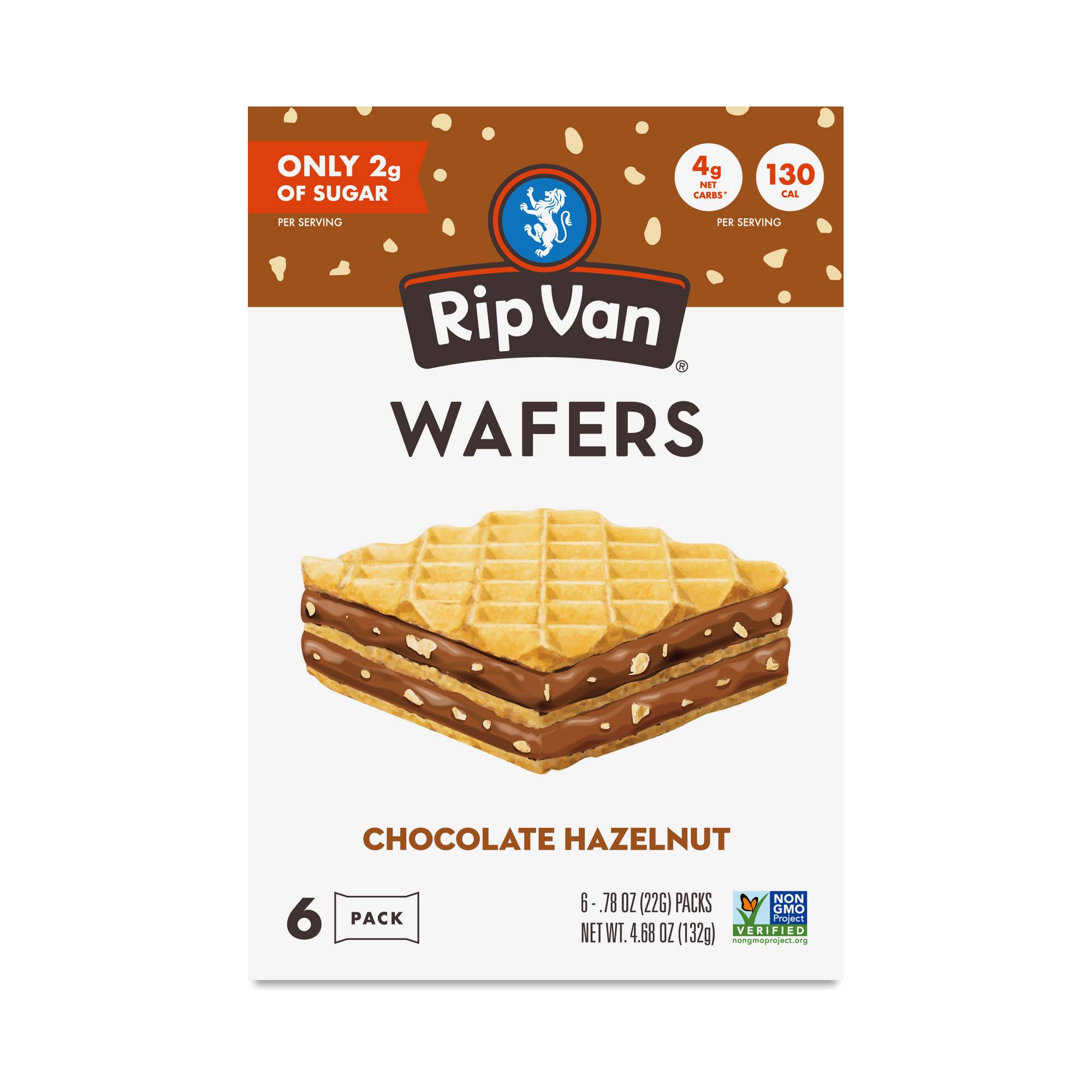 Wafers, Chocolate Hazelnut, Snack Pack
