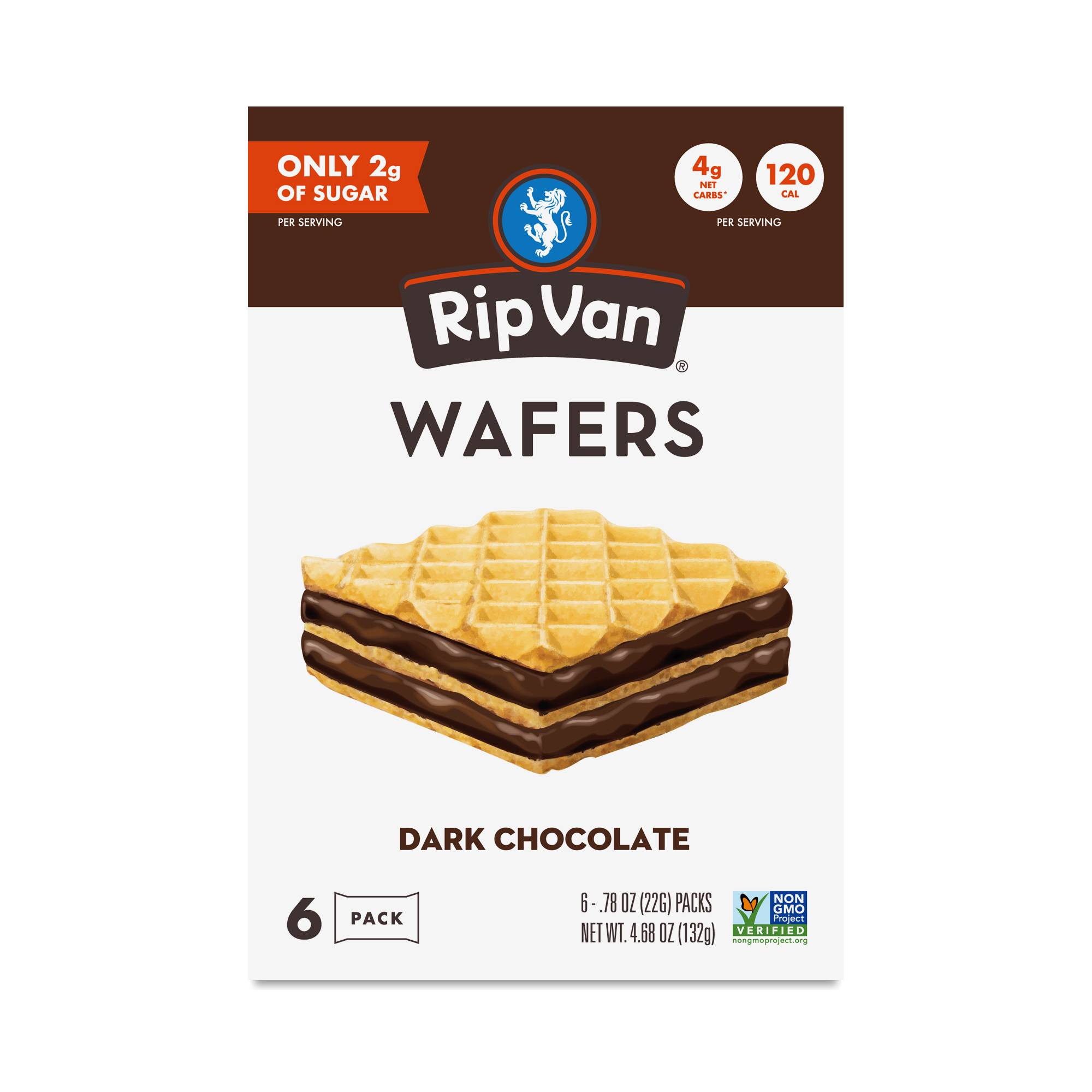 Wafers, Dark Chocolate, Snack Pack