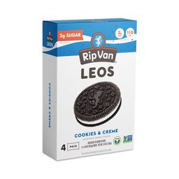 Leos Sandwich Creme Cookies, Cookies & Creme, Snack Pack