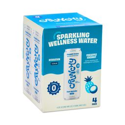 Sparkling Wellness Water Hydration + Calm, Pineapple Coconut