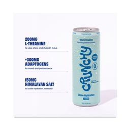 Sparkling Wellness Water Hydration + Calm, Watermelon