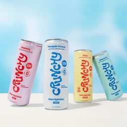 Sparkling Wellness Water Hydration + Gut Health, Raspberry