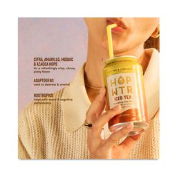 Non-Alcoholic Sparkling Hop Tea, Iced Tea & Lemonade