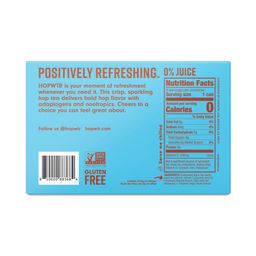 Non-Alcoholic Sparkling Hop Tea, Raspberry Iced Tea