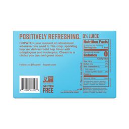 Non-Alcoholic Sparkling Hop Tea, Peach Iced Tea