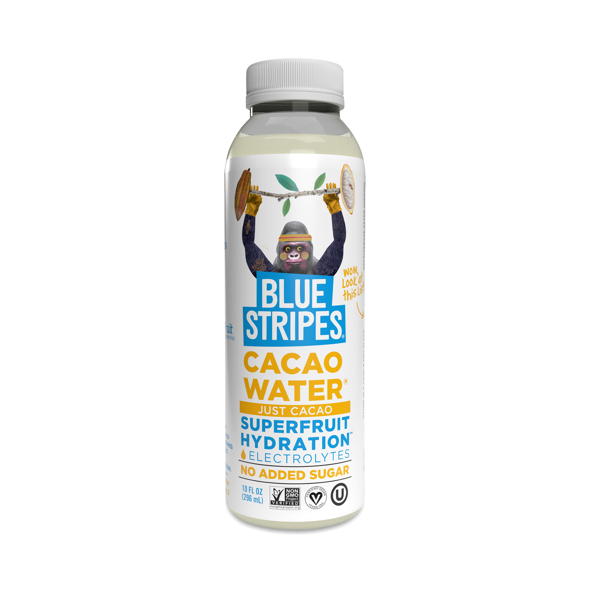 Blue Stripes Urban Cacao Cacao Water, Just Cacao Thrive Market