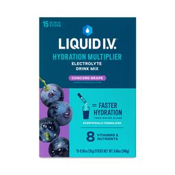 Hydration Multiplier Electrolyte Drink Mix, Concord Grape