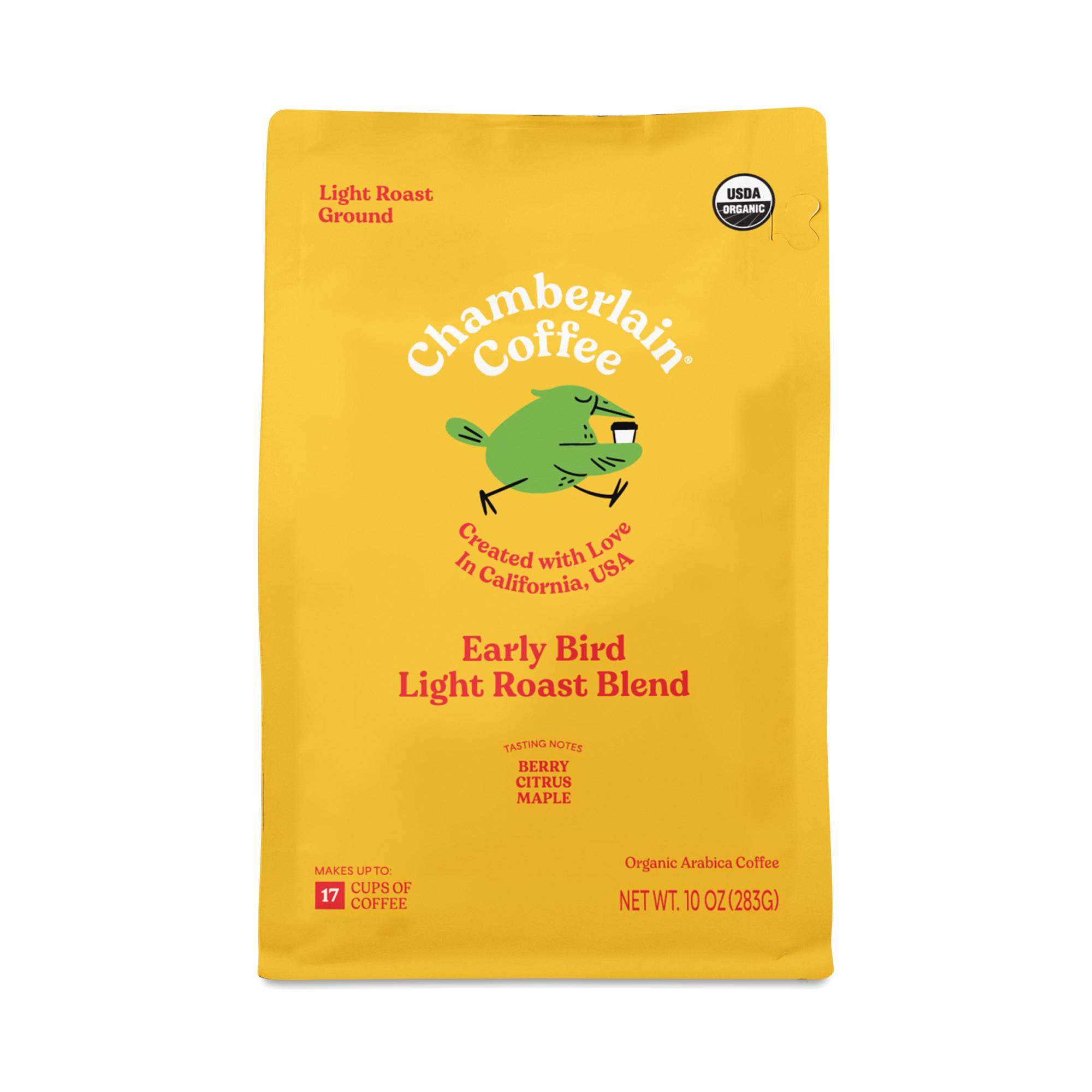 Ground Coffee, Early Bird Light Roast Blend