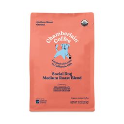 Ground Coffee, Social Dog Medium Roast Blend