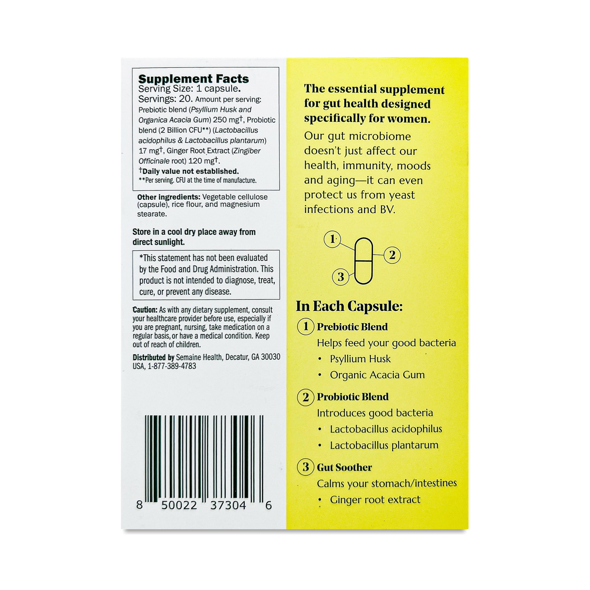 Women's Pre + Probiotic Blister