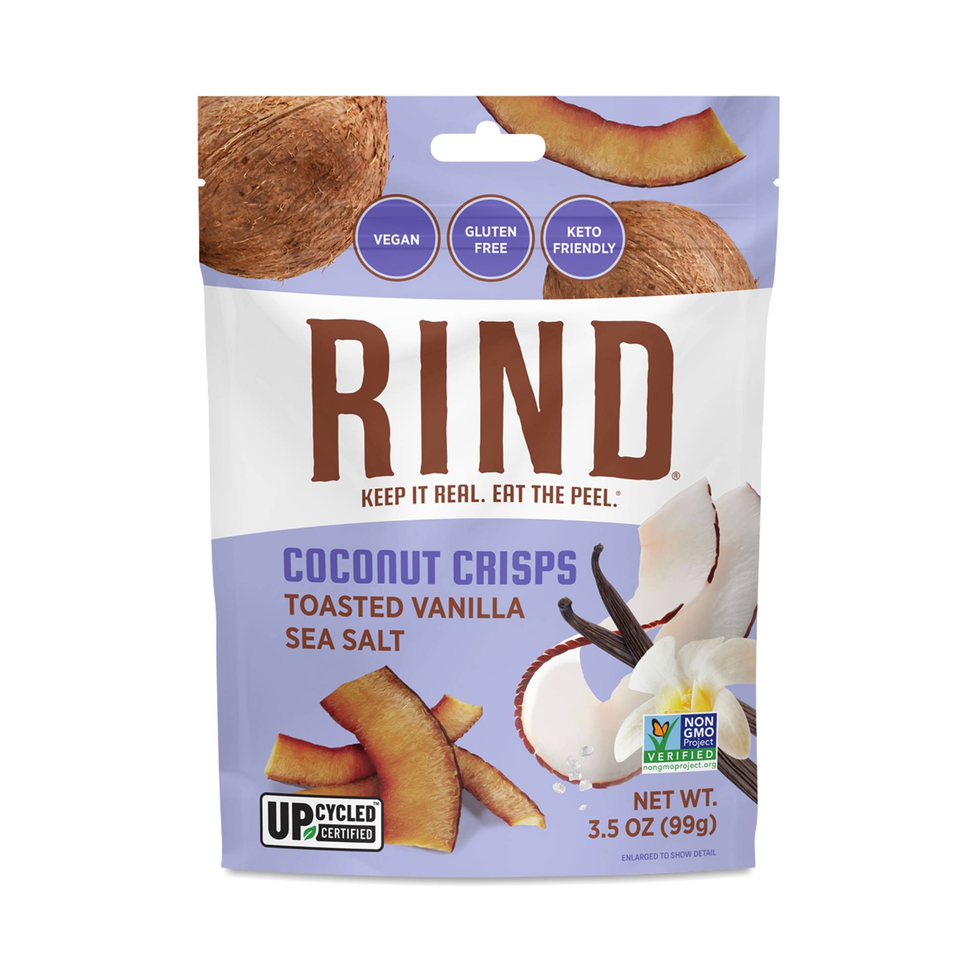 Coconut Crisps, Toasted Vanilla Sea Salt