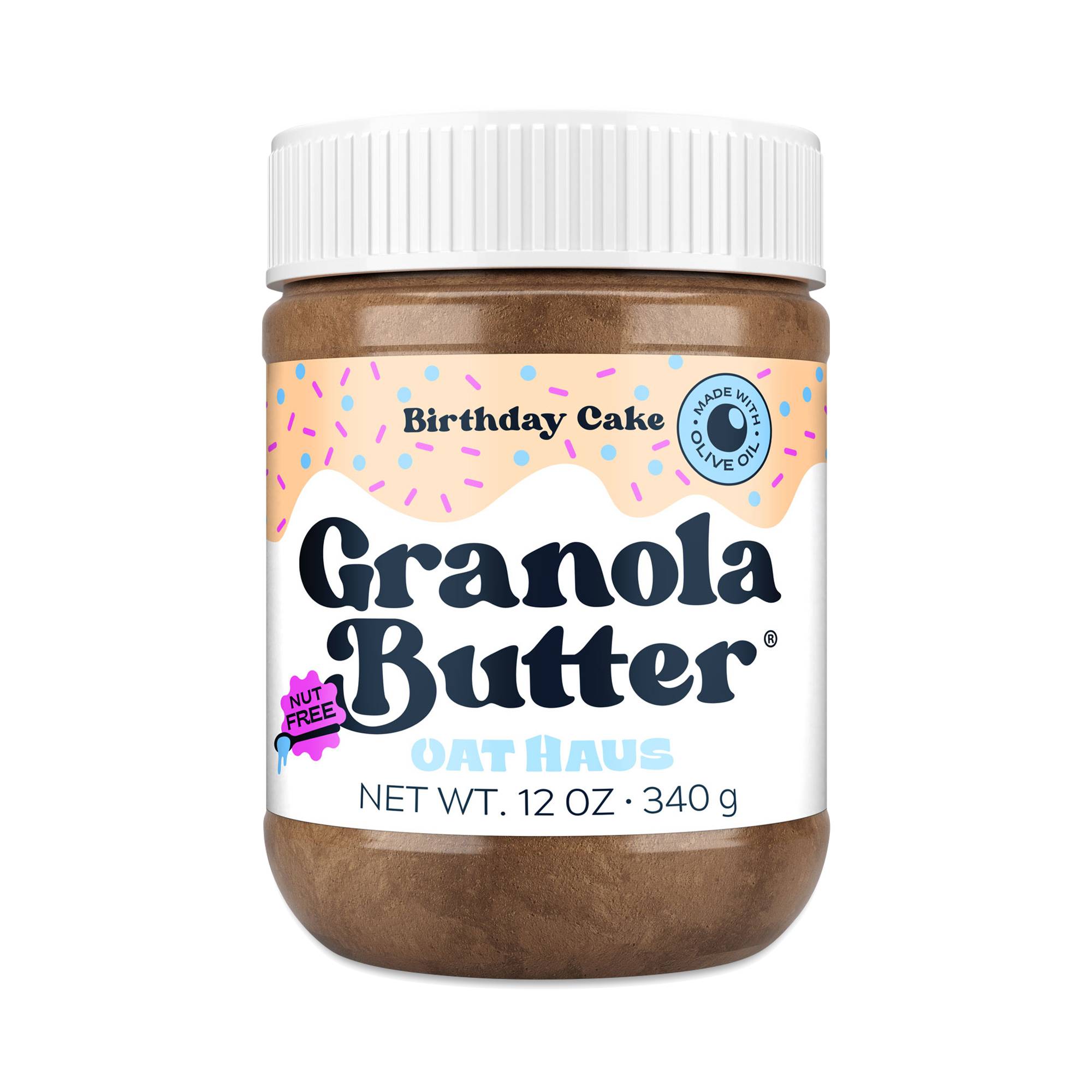 Granola Butter, Birthday Cake