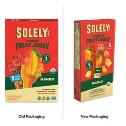 Organic Fruit Jerky, Mango, Multipack