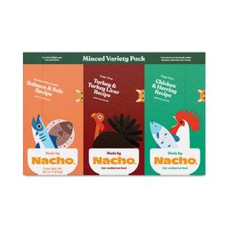 Minced Wet Cat Food, Variety Pack