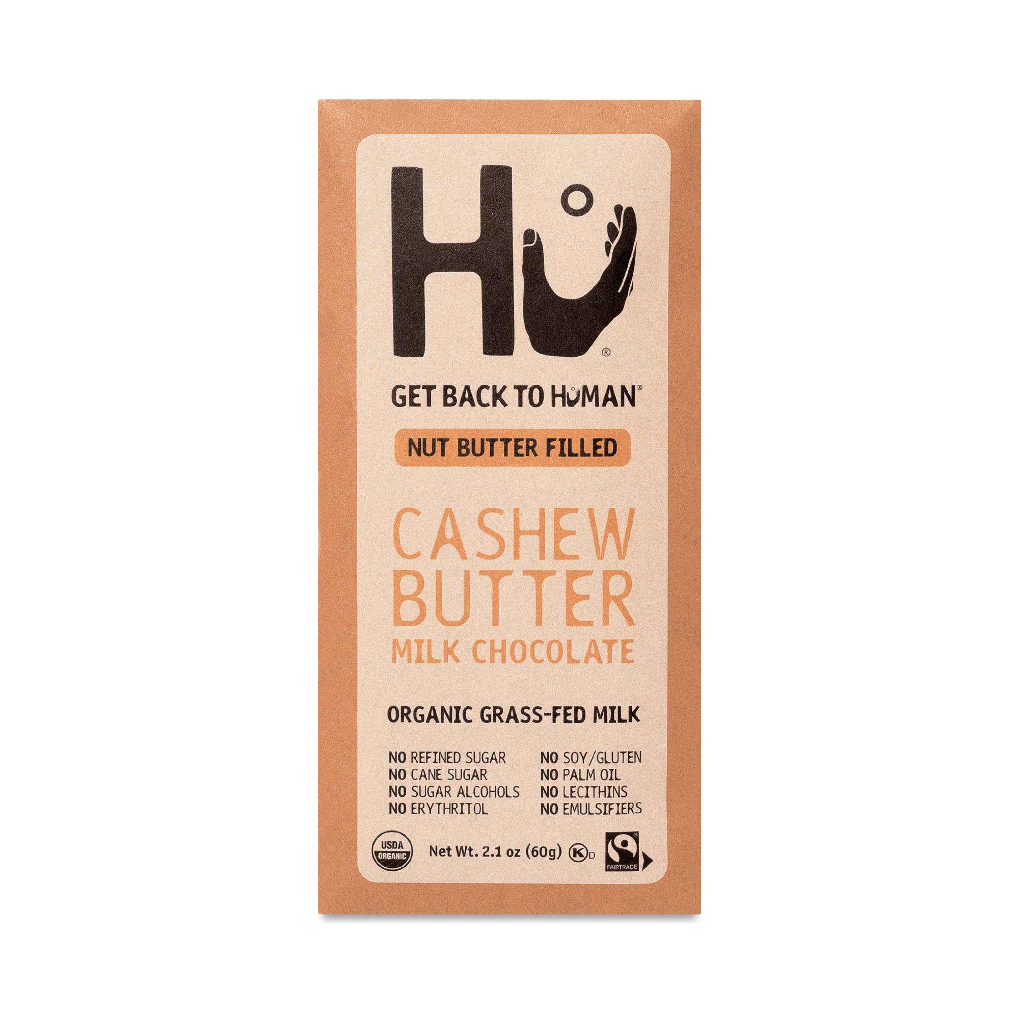 Milk Chocolate Bar, Cashew Butter