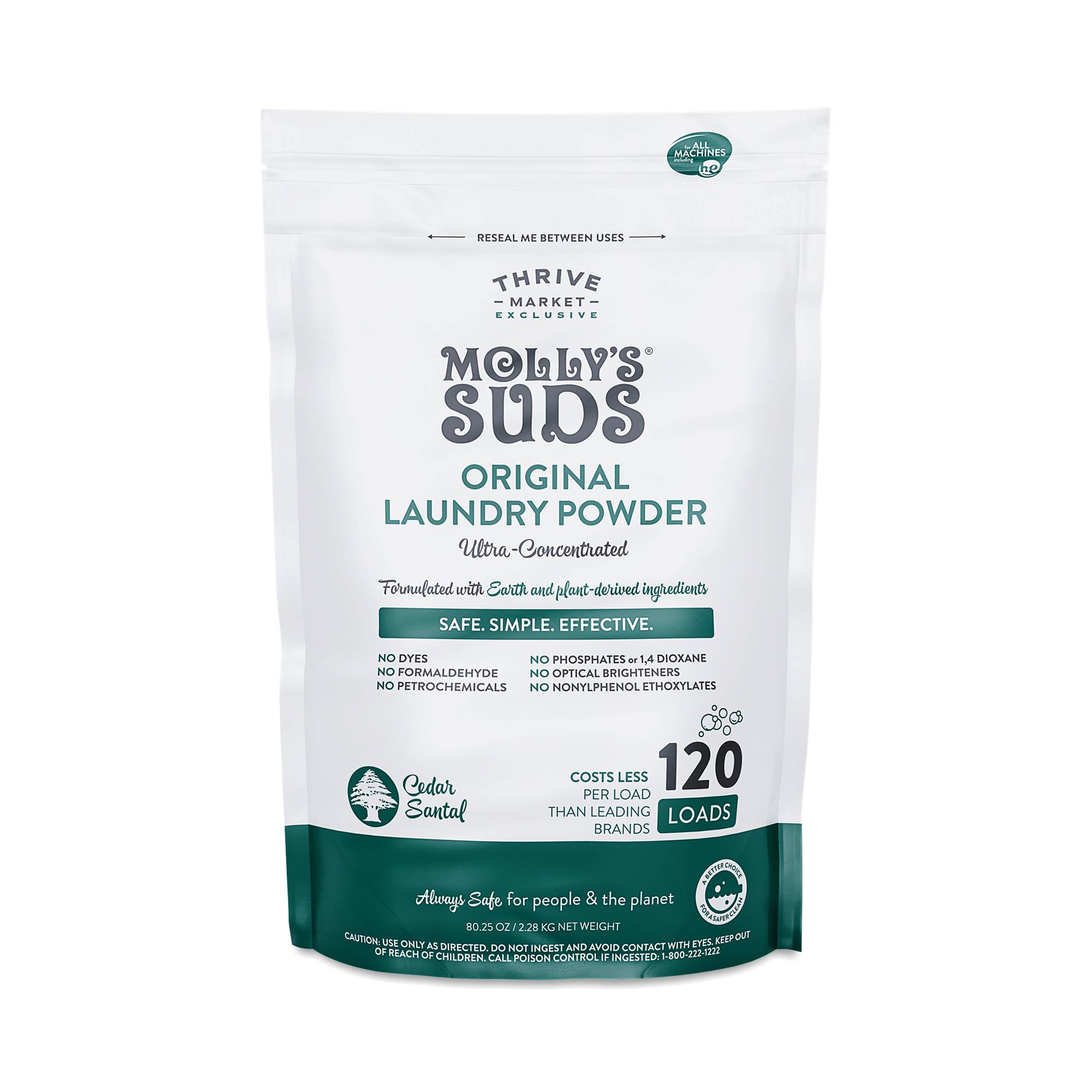 Laundry Powder, Thrive Market Exclusive, Cedar Santal