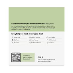 Liposomal Magnesium Complex, Vanilla Almond