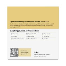 Liposomal Vitamin D3 + K2 + CoQ10, Tangerine