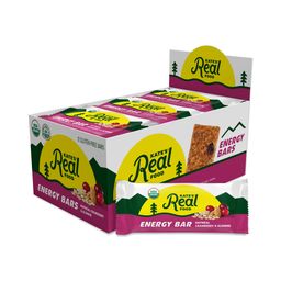 Organic Energy Bars, Oatmeal Cranberry & Almond