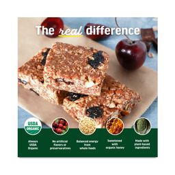 Organic Protein Mini Bars, Dark Chocolate Cherry & Almond