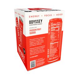 Sparkling Functional Energy Drink, Passion Fruit Guava, Multipack