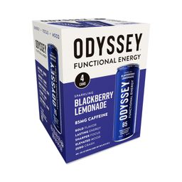 Sparkling Functional Energy Drink, Blackberry Lemonade, Multipack