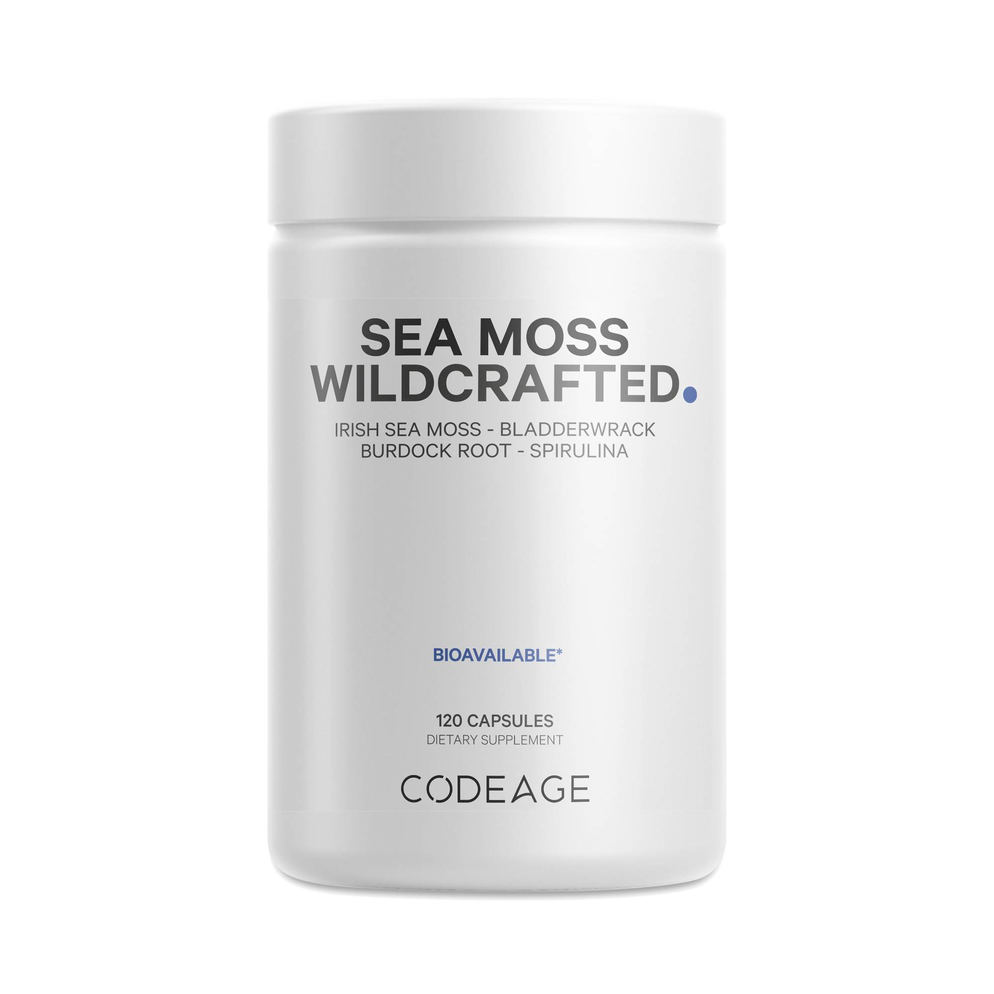 Raw Wildcrafted Sea Moss, Vegan Superfood Blend