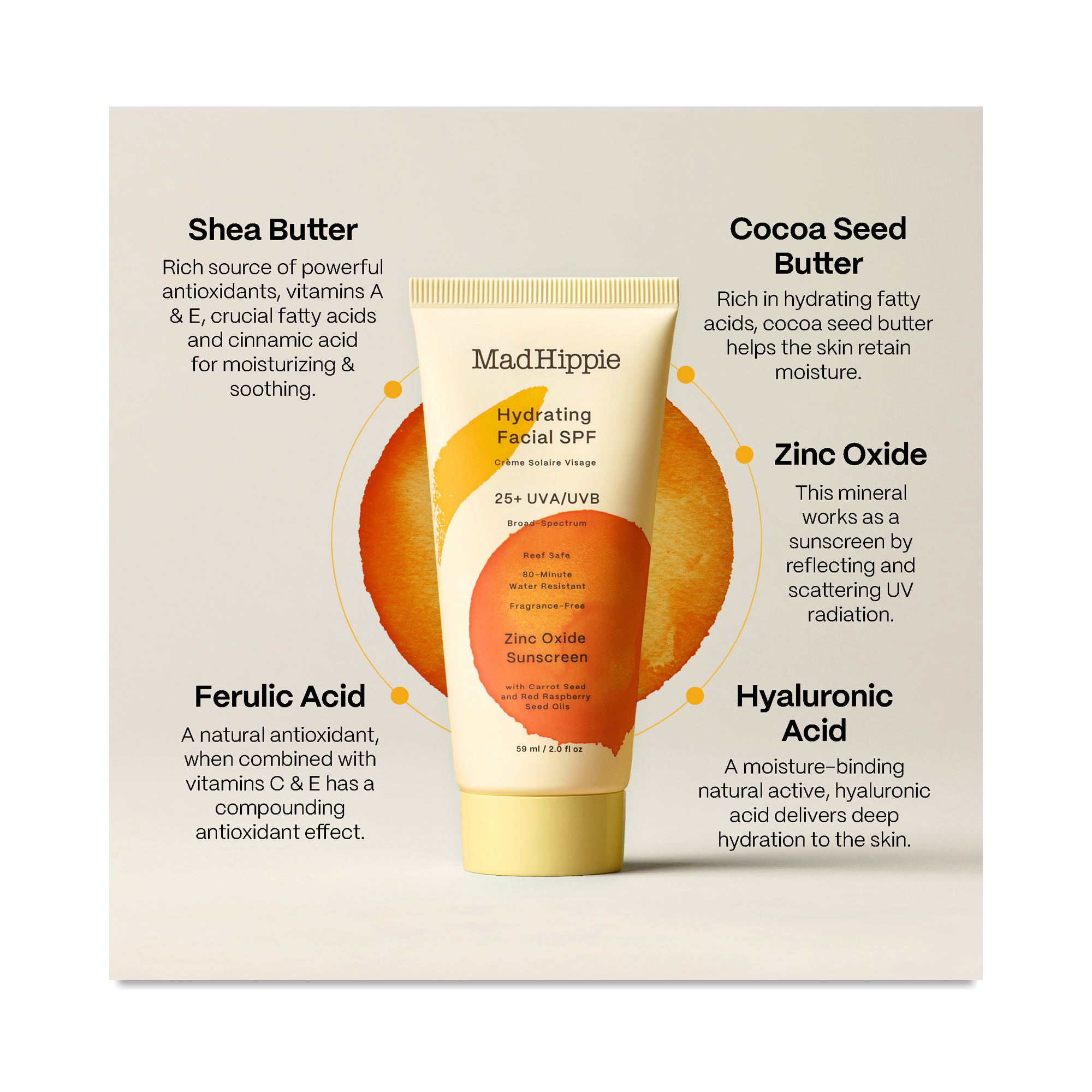 Mad Hippie Hydrating Facial SPF 25+ | Thrive Market