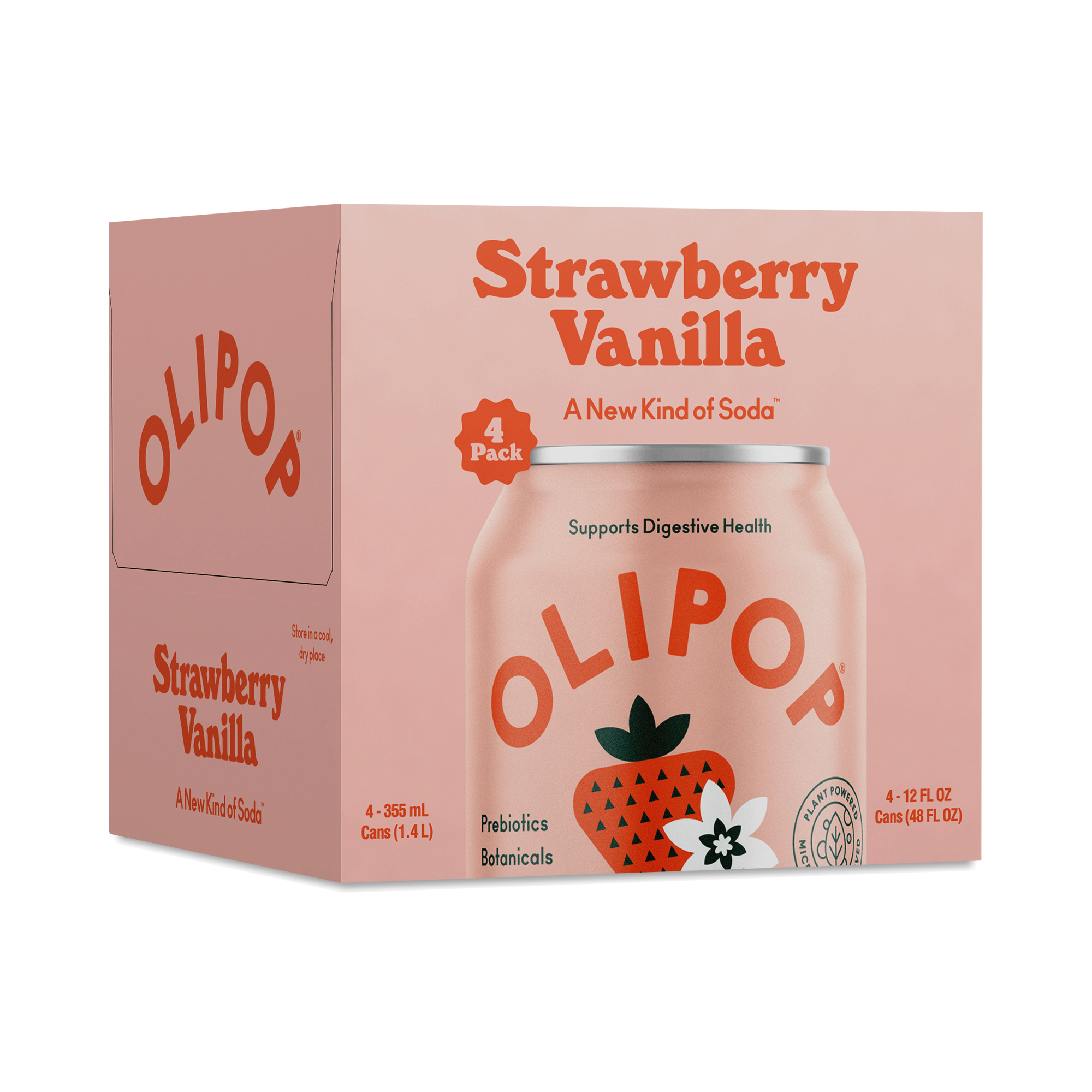 Olipop Prebiotic Soda, Classic Root Beer | Thrive Market